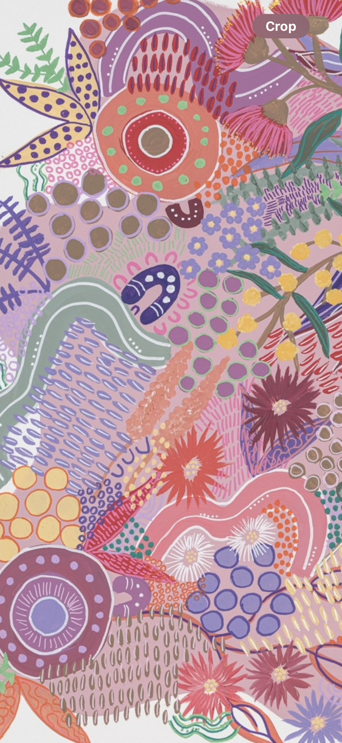 Flowers Along The River- Print