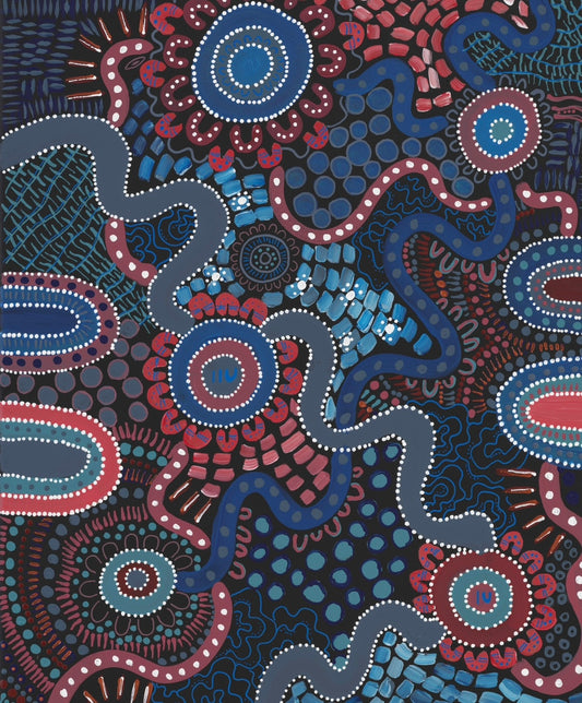 Uraidla Indigenous Round Guernsey - Print